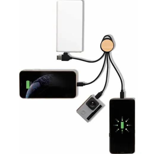 Sulza Change Collection RCS Recycled 6-in-1 Multi Cable Display
